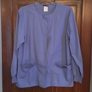 Ceil Blue Cherokee Scrub Jacket